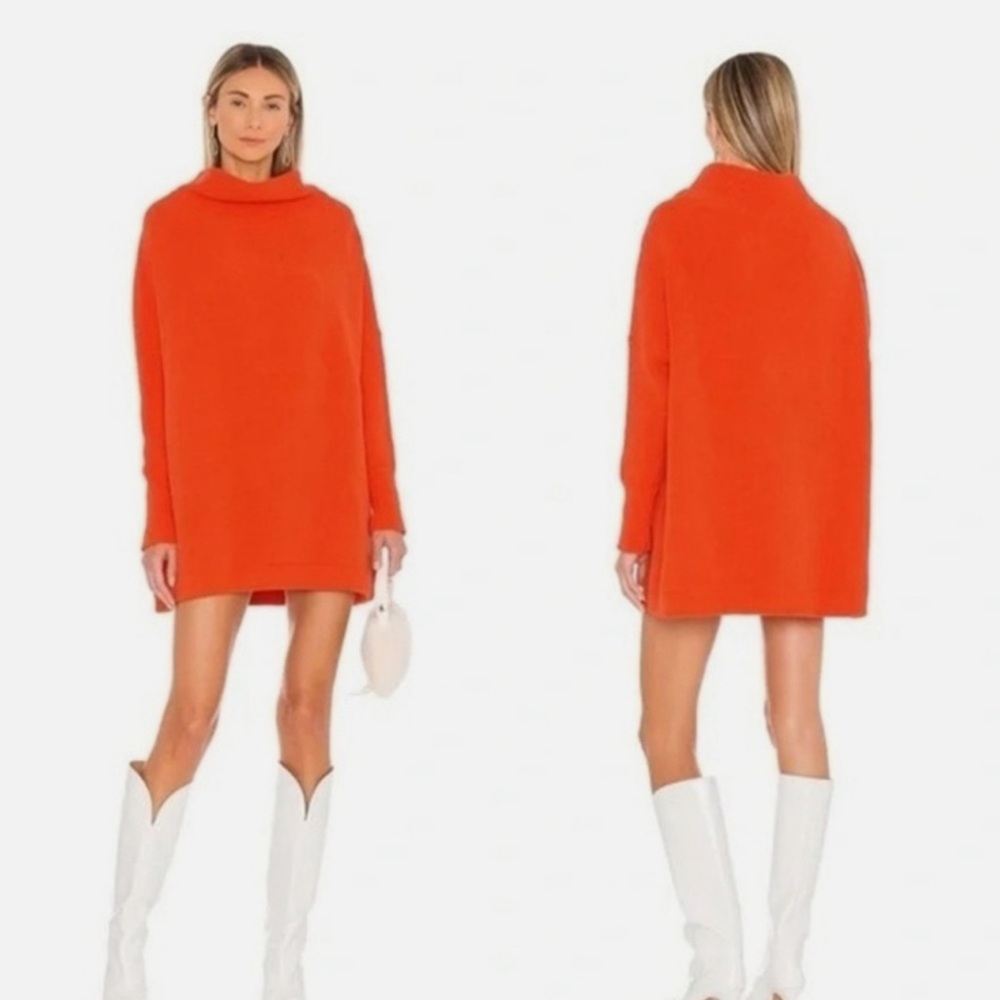 🆕 Free People
Ottoman Slouchy Tunic
Color Cherry Tomato
Womens Size XL - Picture 8 of 14